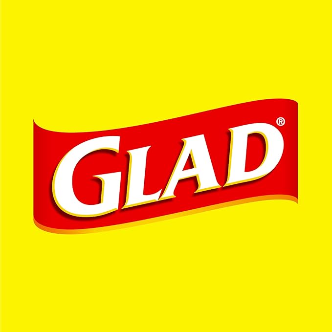 Glad ForceFlex Tall Kitchen Trash Bags, 13 Gallon, Fresh Clean, (Package May Vary),140 Count (Pack of 2)
