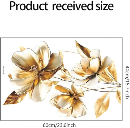 3D Wall Stickers DIY Flower Wall Decal Removable Waterproof Wall Art Decor for Bedroom Living Room Offices Home Decoration