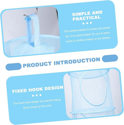 1Pc Clothes Drying Basket Ventilated Organizer for Laundry Indoor Storage Compact Design Quality Material Space Saving
