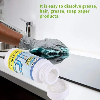 Wild Tornado Powerful Sink and Drain Cleaner High Efficiency - Drain Clog Remover Kitchen Sewer Power Pipe Channel Powder (4)