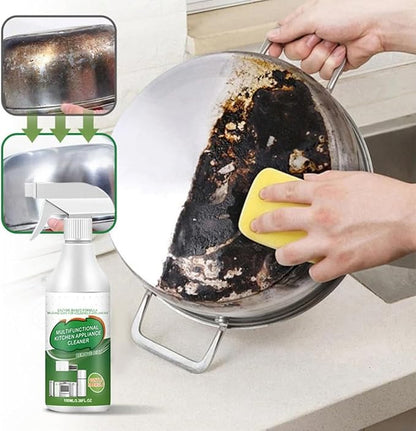 Multi-Purpose Enzyme Foam Cleaner – Versatile, Powerful Multipurpose Kitchen Appliance Cleaner Spray, Powerful & Perfect for Kitchen & Home, Powerful Cleaning (3pcs)