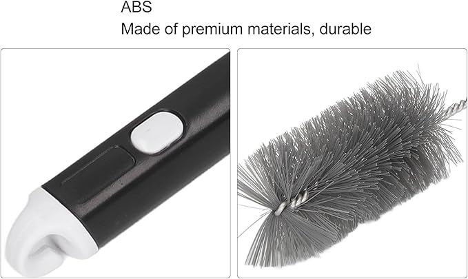 YOUTHINK Dryer Vent Cleaner Brush, Washing Machine Brush with Handle Flexible Refrigerator Coil Brush for Bottle Cup Pipes Sinks Household Kitchen
