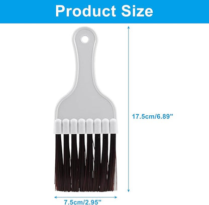 4 Pcs Brown Air Conditioner Condenser Cleaning Brush Ac Coil Cleaner Brush HVAC Refrigerator Coil Cleaning Brush