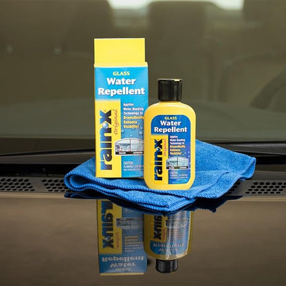 Rain-X 800002243 Glass Treatment, 7 oz. - Exterior Glass Treatment To Dramatically Improve Wet Weather Driving Visibility During All Weather Conditions