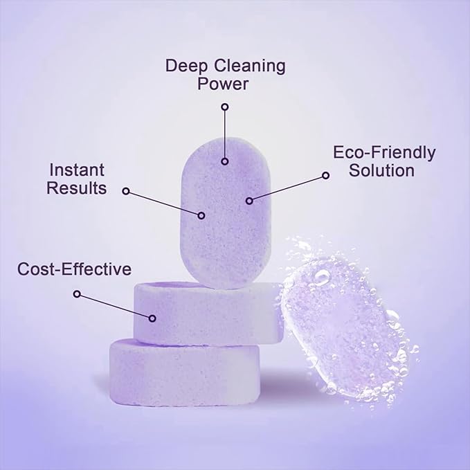 Wanban The All-In-One Multi Purpose Cleaning System with Cleaning Tablets - Cleaning Spray for Every Stain - Cleaner(1 Bottle+18Tablet)
