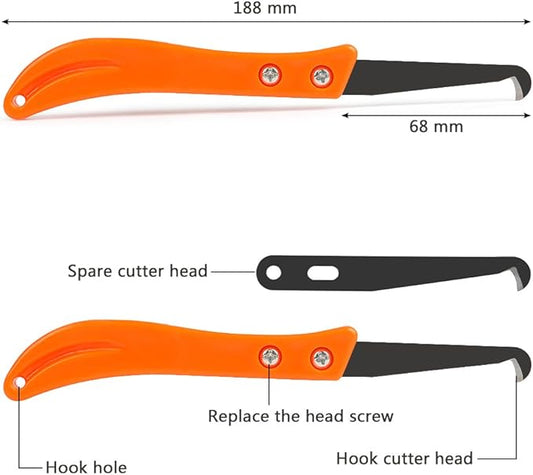 12PCS Grout Remover Tool, 2 Grout Saw and 10 Removal Knife, Caulking Tool Kit Caulking Edge Kit for Kitchen, Bathroom, Bedroom, Tiles Gap