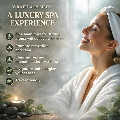Eucalyptus Shower Spray Aromatherapy — 700+ Sprays, USDA Organic 100% Pure Essential Oil Aromatherapy Mist for Spa Shower, Steam, Sauna & Linen Before Bed – Premium & Travel Size (4 oz, Made in USA)