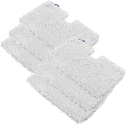 6 Pack Microfiber Steam Mop Replacement Pads for Shark Steam Mops S3500 Series S3501 S3601 S3550 S3901 SE450 S3801CO S3601D S2901 S2902 Steam Pocket Mop Pads Floor Cleaning Reusable for Shark Mop Pads