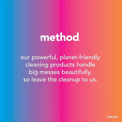 Method Liquid Laundry Detergent, Ginger Mango, 66 Loads Per Bottle, Hypoallergenic + Stain Remover, 53.5 Fl Oz (Pack of 1)