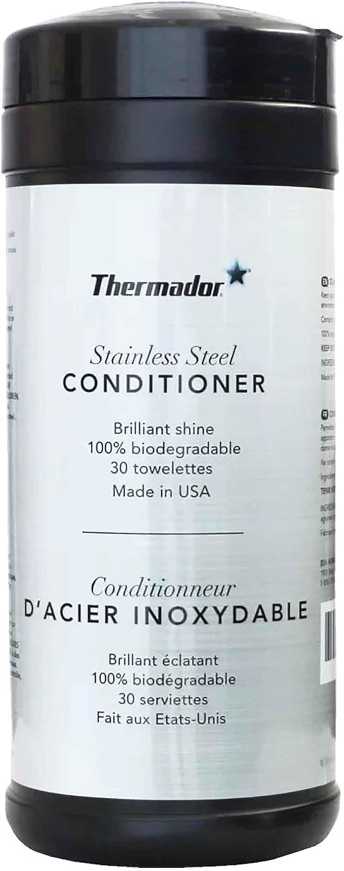 Bosch 17002200 Appliance Stainless Steel Conditioner (30 Wipes)