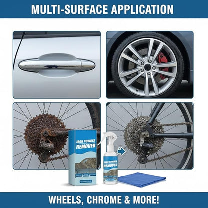 2026 New Multi-functional Quick-acting Rust Removal Spray, Fast-acting Spray to Remove Iron, Portable Car Rust Removal for Metal, Tools, Cars, Chains (1PC)