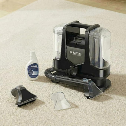 400W Powerful Portable Carpet & Upholstery Spot Cleaner Machine, Free Cleaning solution Included, Strong Power Suction With Tools For Pets, Area Rugs And Couches