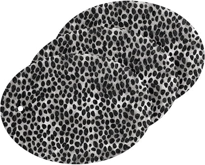 Leopard Kitchen Scrub Sponges, Pop-up Kitchen Cleaning Sponges Reusable Dish Washing Sponges for Bathroom Household Cleaning 3 Pack - Non Scratch Scrubber