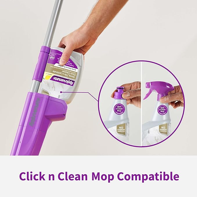 Rejuvenate Stone, Tile & Laminate Floor Cleaner Deep-Cleans Delicate Granite, Limestone & Marble Floors And Dries Fast For A Streak-Free Clean, 32 Ounces