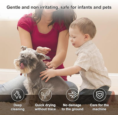 Floor Cleaning Solution Original Scent Compatible with Dreame Cleaning Solution, Residue & Streak Free, Suitable for All Robot Vacuum Cleaners and Wireless Wet Dry Dual-Use Vacuum Cleaners