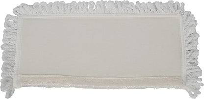 Harper Live.Love.Clean. Bamboo 2-in-1 Smooth Surface Wet/Dry Dust Mop with (2) Washable Pads for Cleaning Dust, Pet Hair & Fine Dry Dirt