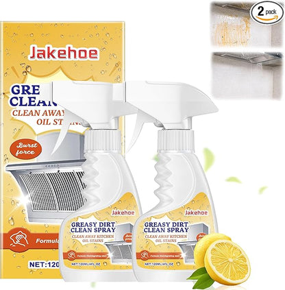 Kitchen Heavy Duty Cleaner Spray,All-Purpose Oil Stain Cleaner,Kitchen Oil Remover Degreaser Spray,All-Purpose Cleaner and Degreaser,Grease Bathroom