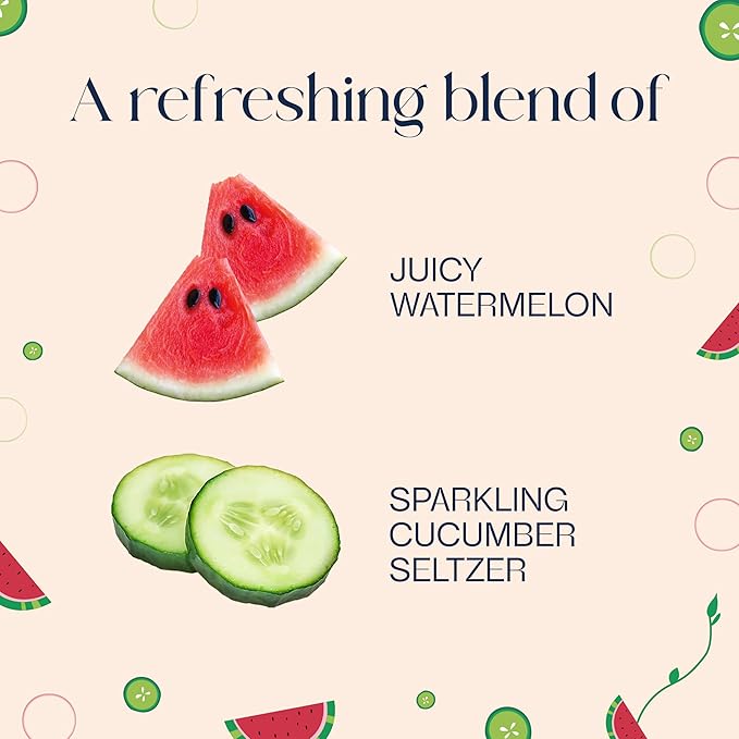 Glade Odor Fighting Soft Mist Air Freshener Room Spray, Watermelon & Cucumber, 7.3oz., 6 count