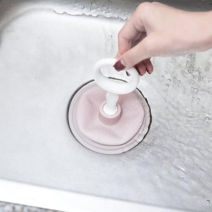 Professional Handheld Sink Plunger Versatile Drain Unclogger For Hair And Debris Strong Suction Easy Operation Long Service Life Pp And Pe Construction (Pink)