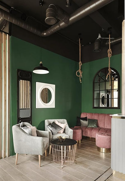 Safiyya 393"x17.7" Olive Green Peel and Stick Wallpaper Dark Green Contact Paper Self Adhesive Contact Paper Decorative Wallpaper Vinyl Rolls for Wall
