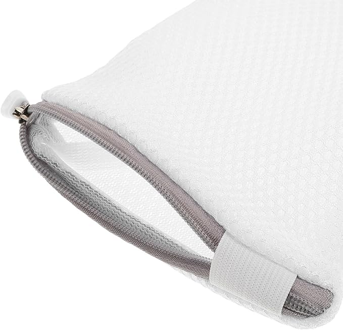 Cabilock 8 Pack Mini Mesh Laundry Bags for Delicates, 4.7" Small Washing Bag with Premium Zipper, Fine Mesh Wash Holders for Lingerie, Socks, Underwear, Jewelry, Reusable Travel Laundry Organizer