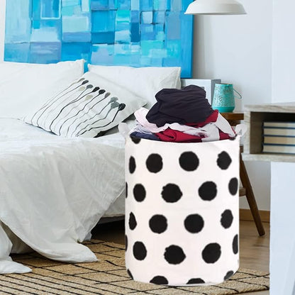 Collapsible Laundry Basket in Bedroom Waterproof Laundry Hamper in Bathroom Large Laundry Bag in College Dormitory Cloakroom Livingroom Nursery Organizer Toy Bin