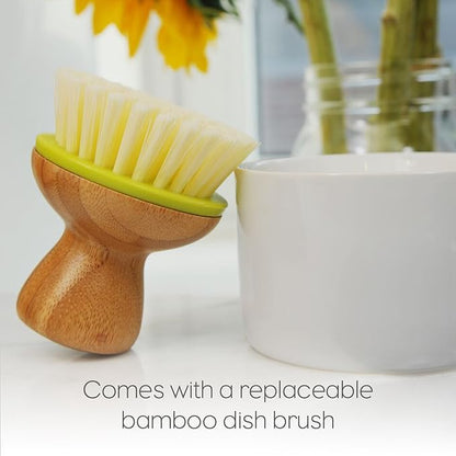 Full Circle Home Soap Dispenser & Dish Brush Set, 1 Each (Pack of 4)