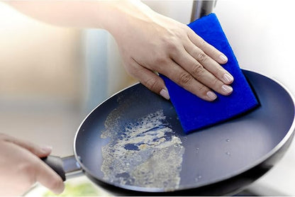 Scotch-Brite Non-Scratch Scour Pads | Zero Scratch | For Nonstick Cookware | Dishwasher Safe | Made with Recycled Plastic | 3 Pads, Pack of 10