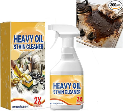 Heavy Duty Kitchen Degreaser Spray, Powerful Multi-Purpose Cleaner, for Oven and Grill Stubborn Oil Stains, Grease and Grime, All-Purpose Degreaser for Tough Surfaces, Durable Stain (1PCS)