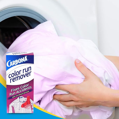 Carbona® Color Run Remover | Powerful Color Bleed Eliminator | Fixes Color Run Accidents | 2.6 Oz, 1 Pack