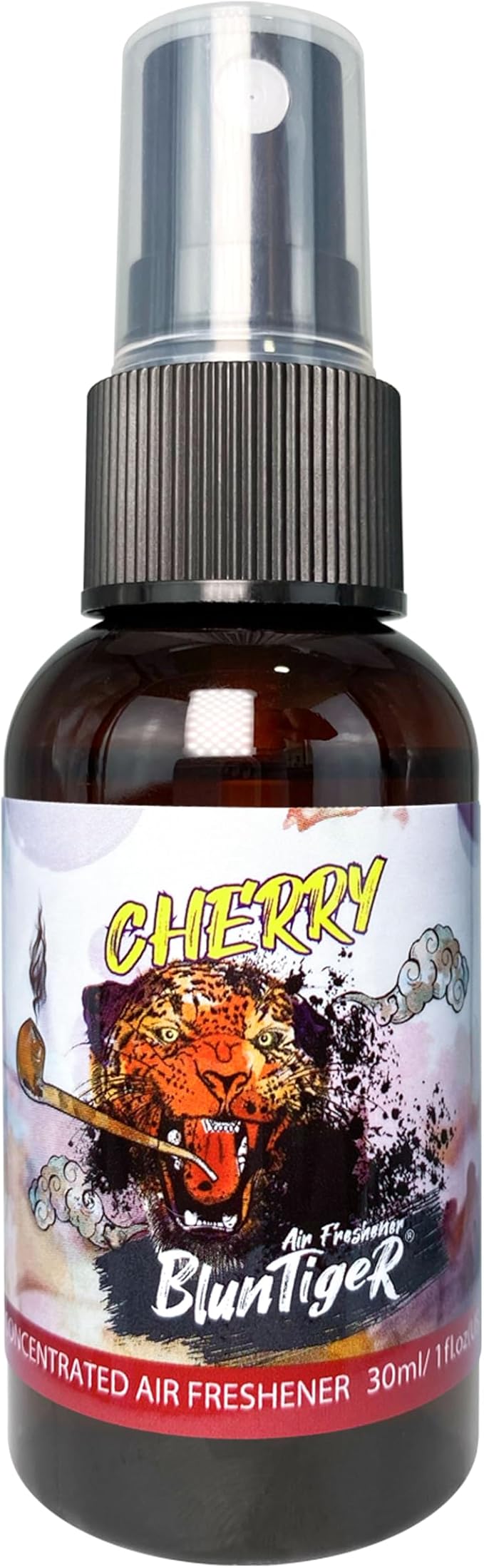High Concentrated Strong Oil Based Air Freshener (Inspired by Cherry) 30ml/1oz Car, Room, Home and Bathroom Deodorizer & Odor Eliminator Spray