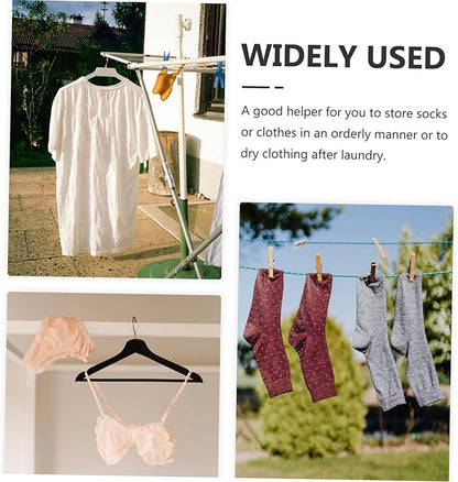 Clothes Drying Hanger Basket Laundry Hanging Basket Sturdy Mesh Laundry Organizer Family Tool