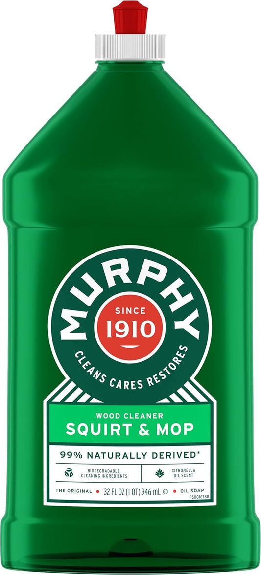 Murphy's Oil Soap Squirt and Mop Wood Floor Cleaner - 32 Fluid Ounce