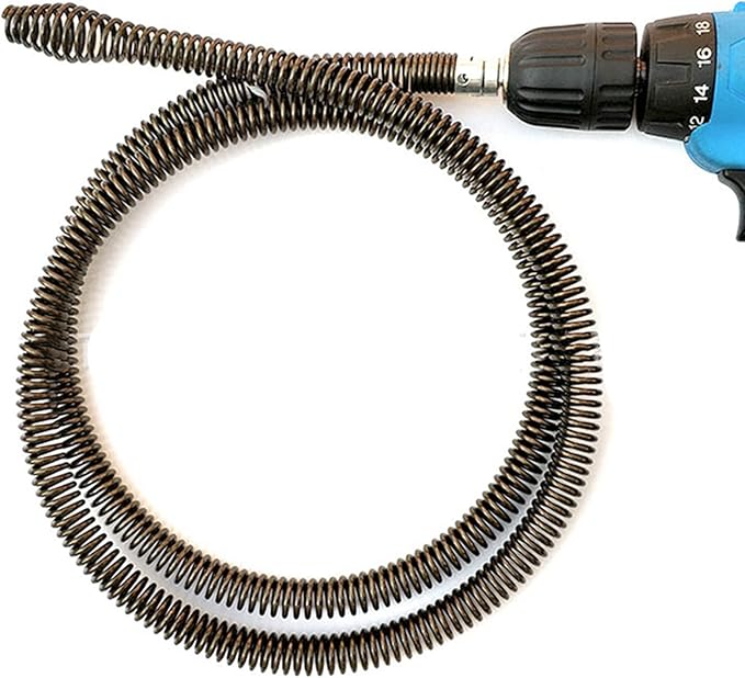 2X Spring Pipe Dredging Tools Drain Cleaner Sewer Sinks Basin Pipeline Clogged Remover Bathroom Toilet Cleaning Tools