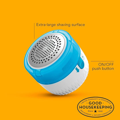 Conair Fabric Shaver, Lint Shaver for Clothing and Furniture Removes Lint, Fuzz, and Pilling, Fabric Pilling Remover with Extra-Large 2.25" Shaving Surface and 3 Stainless Steel Blades