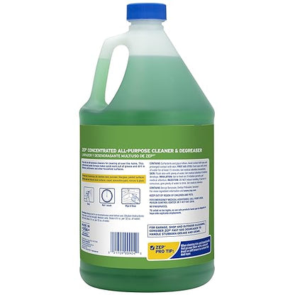 Zep All-Purpose Cleaner and Degreaser 128 oz ZU0567128 (Pack of 2) Cleans Almost Any Surface