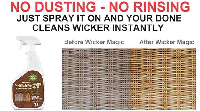 SCREEN MAGIC WM32T Wicker Magic Cleaner Trigger Sprayer 2 Pack