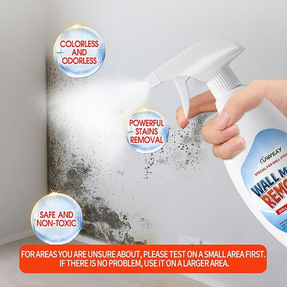 LANWEXY-Highly Effective Removal Spray,Wall Cleaner Spray-Bathroom Foam Cleaner for Shower,Wall,Ceiling,Wood,Kitchens,Tile,Killer with Prevention Inhibitor-3 bottles