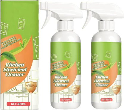 Electrolyzed Ion Kitchen Cleaner Spray, Natural Enzyme Formula to Household Appliances, Multi Purpose Cleaner for Hold, Oven, Stove, Range Hood, Easy Cleaning Household Items (2PCS)