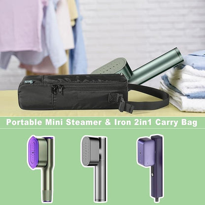 Beautyflier Storage Bag for Nesugar/for FEPPO/for Jack ＆ Rose Travel Steamer for Clothes, Travel Carrying Steamer Case for Smart Portable Handheld Garment Steamer Iron, Fits Travel, Bag Only