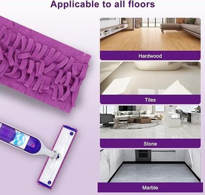12 Pack Mopping Pads Refills for Swiffer PowerMop, Reusable Microfiber Mop Pads,Compatible with Swiffer Power Mop Refills, Washable MopPad Use for Most Floor Types