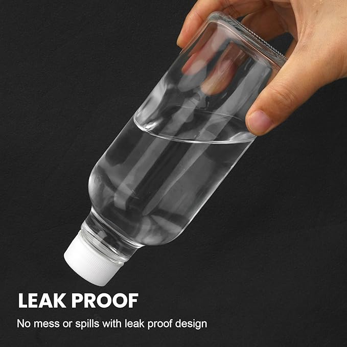 Glass Spray Bottles 12oz Empty Spray Bottle Mist/Stream Spraying Small Refillable Containers for Hair Care, Cleaning Solutions, Plants, Essential Oils 1 Pack (Clear-1, 12oz)
