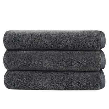 SINLAND Absorbent Coral Velvet Washcloth Ultra Soft Microfiber Face Towels 12 x 12 inch Multi-Purpose Face Cloths for Household and Sport