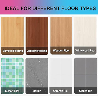 Tineco Cleaning Solution Compatible – 4 Pack (500ml Each, 2L Total) Tineco Floor Cleaner Refill, Multi-Surface Floor Cleaning Solution for iFloor & Floor One, Residue-Free & Pet Safe