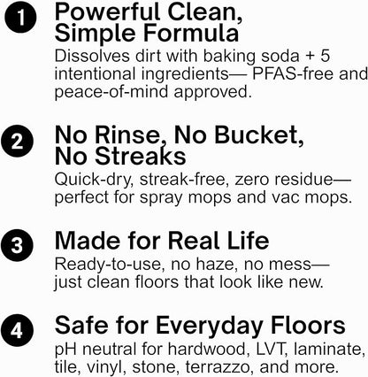 Quick Shine Hard Surface Pet Floor Cleaner 27 oz, 2Pk | Ready to Use, Removes Dirt, Streak Free, No Rinse | Hardwood, Laminate, Luxury Vinyl Plank LVT, & Tile | Safer for Kids, Pets & Our Environment