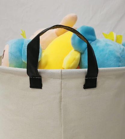MAIZMZ Kids Hamper Baby Laundry Basket Gift Toy Box Storage Nursery Bins Waterproof Organizer Large Canvas Collapsible Chest for Home/Dorm/Kitchen/Pet/Office/Closet/Shelf/Room Decor