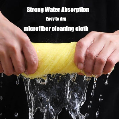 Bamboo Microfiber Cleaning Cloth-8Pcs Kitchen Wash Cloths,Wood Fiber Window Glass Rags,Micro Fiber Cloth for Cleaning Suitable for Dishes,Car Towel Rag Made From Baby Washcloths Material (multicolour)