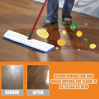 Floor Cleaner, Multipurpose Floor Cleaner Liquid, Glossy Clean Floor Cleaners, Powerful Decontamination, Household High-Performance Cleaner for Wood, Tile (2sets)