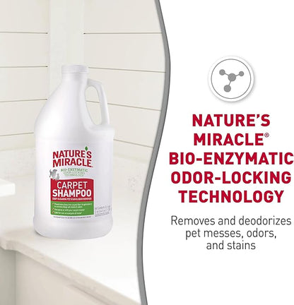 Nature's Miracle Carpet Shampoo, Deep-Cleaning Stain and Odor Remover