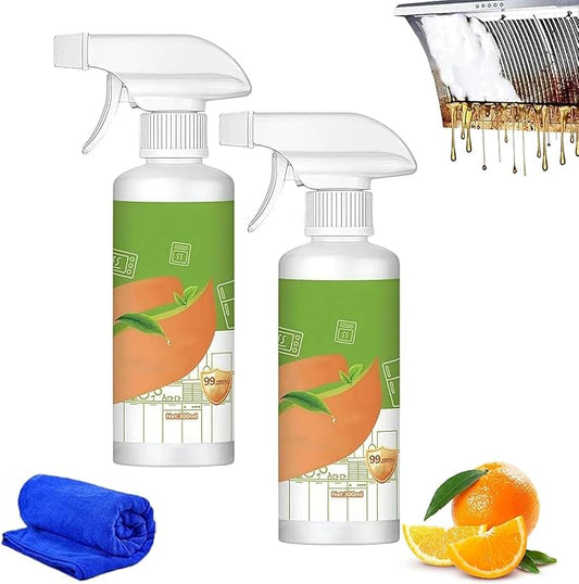 Multi-purpose Electrolyzed Ion Household and Kitchen Cleaning Spray, Multi-purpose Kitchen Grime Remover for Household Cleaning, Convenient Handheld Cleaner for Home Family (2pcs)